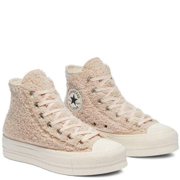 נעלי Converse Chuck Taylor All Star Lift HI Cozy Club Platform