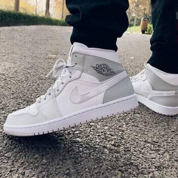 נעלי נייק אייר ג'ורדן | Nike Air Jordan 1 Mid Grey Camo