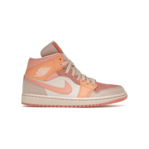 נעלי נייק אייר ג'ורדן | Nike Air Jordan 1Mid Apricot Orange