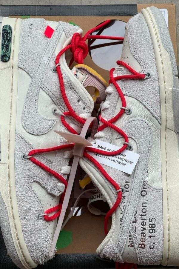 נעלי נייק דאנק | Nike Dunk x Off White Lot 33
