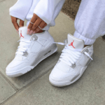 נעלי נייק אייר ג'ורדן | Nike Air Jordan 4 Retro White Oreo 2022