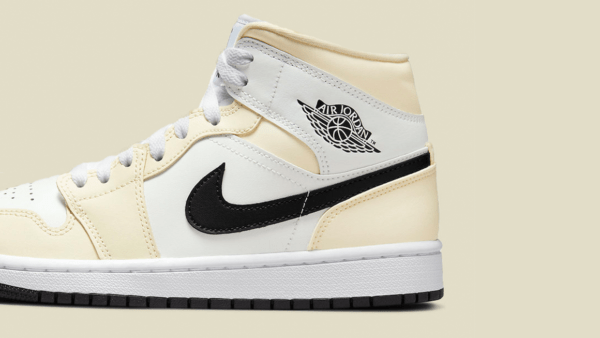 נעלי נייק אייר ג'ורדן | Nike air jordan 1 mid coconut milk