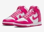 נעלי נייק דאנק | Nike Dunk High Pink Prime