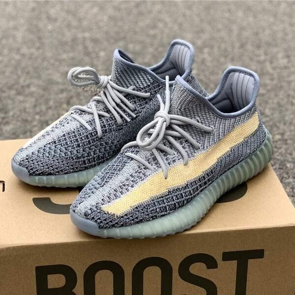 נעלי אדידס ייזי | Adidas Yeezy 350 V2 Ash Blue