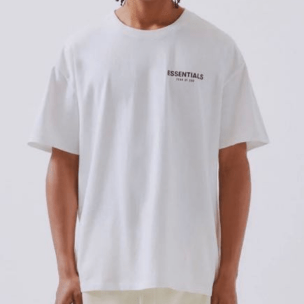 בגדי Essentials T Shirt Boxy White