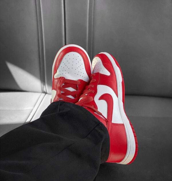 נעלי נייק דאנק | Nike Dunk High University Red