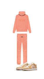 מכנסי Fear Of God Essentials Long Pants Coral
