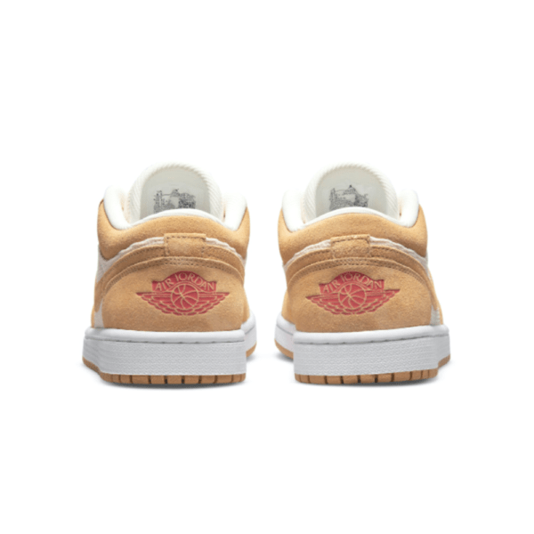 נעלי נייק אייר ג'ורדן | Air Jordan 1 Low SE Twine Orange Quartz Corduroy