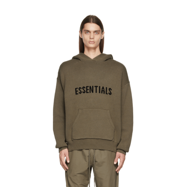 בגדי Fear of God Essentials Knit Pullover Hoodie