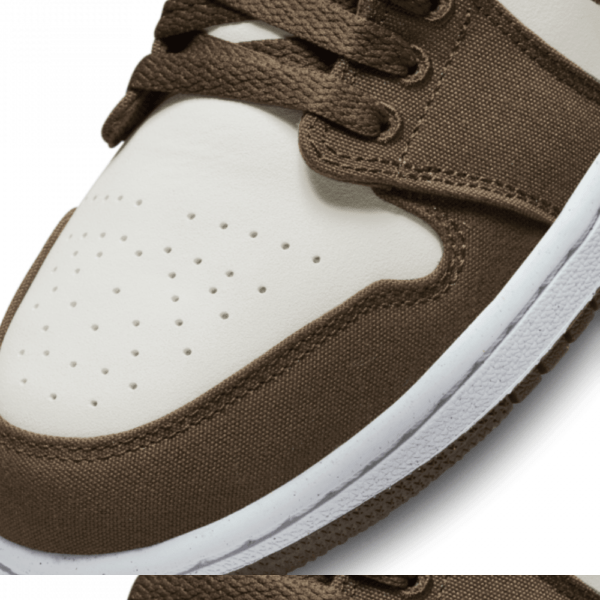 נעלי נייק אייר ג'ורדן | Air Jordan 1 Low Brown Canvas