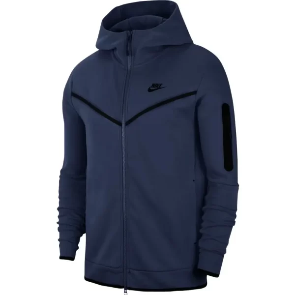 בגדי Nike Sportswear Tech Fleece – סווטשירט נייק נייבי