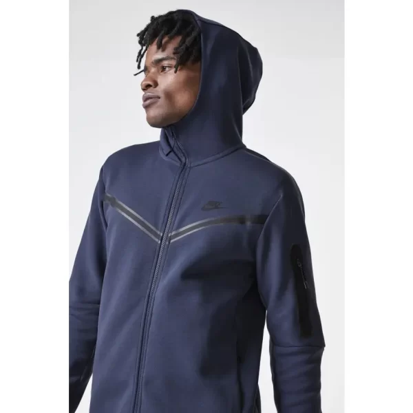 בגדי Nike Sportswear Tech Fleece – סווטשירט נייק נייבי
