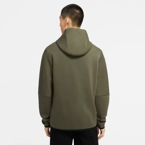 בגדי Nike Sportswear Tech Fleece – סווטשירט ירוק זית