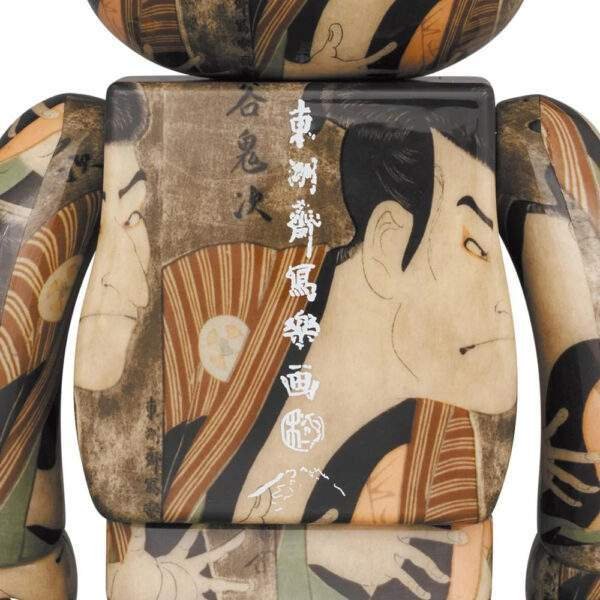 BE@RBRICK Toshusai Sharaku Actor Otani Oniji Ⅲ as the Footman (Yakko) Edohei 100% & 400% set