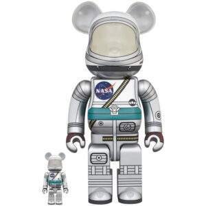 BE@RBRICK PROJECT MERCURY ASTRONAUT 100％ & 400％ set