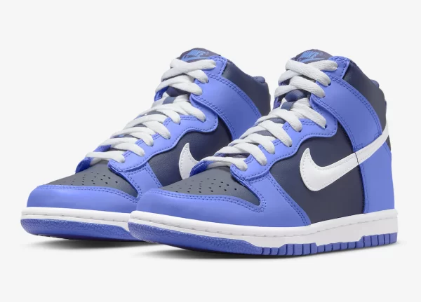 נעלי נייק דאנק | Nike Dunk High GS Medium Blue