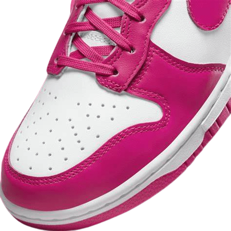 נעלי נייק דאנק | Nike Dunk Hi White Pink Pow