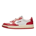 נעלי Autry Medalist Low Sneakers White Red