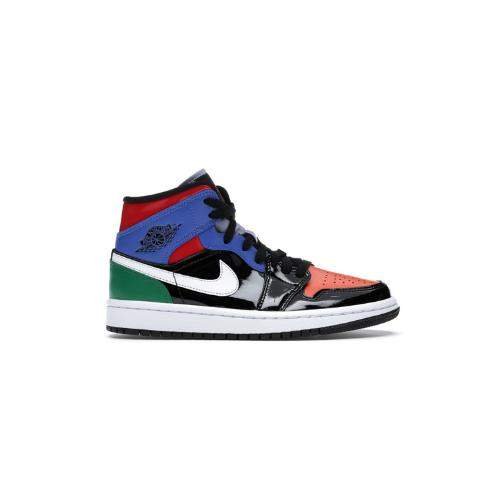 נעלי נייק אייר ג'ורדן | Nike Air Jordan 1 Mid Multy Patent