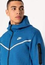 בגדי Nike Sportswear Sweatjakke - marina blue/light