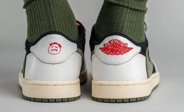 נעלי נייק אייר ג'ורדן טרוויס | Travis Scott X Nike Air Jordan 1 Low Olive