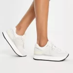 נעלי ניו באלאנס | New Balance 574 Platform White