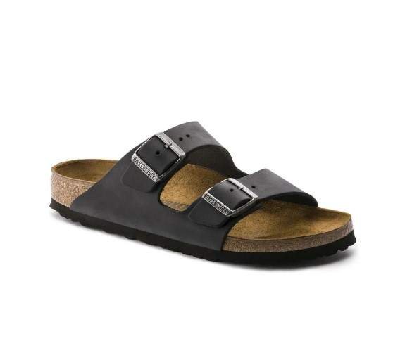 כפכפי בירקנשטוק | Birkenstock Arizona Leather Black