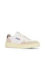 נעלי Autry Medalist Low Leather Suede Sneaker Gray Black