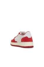 נעלי Autry Medalist Low Sneaker Suede Upper Red