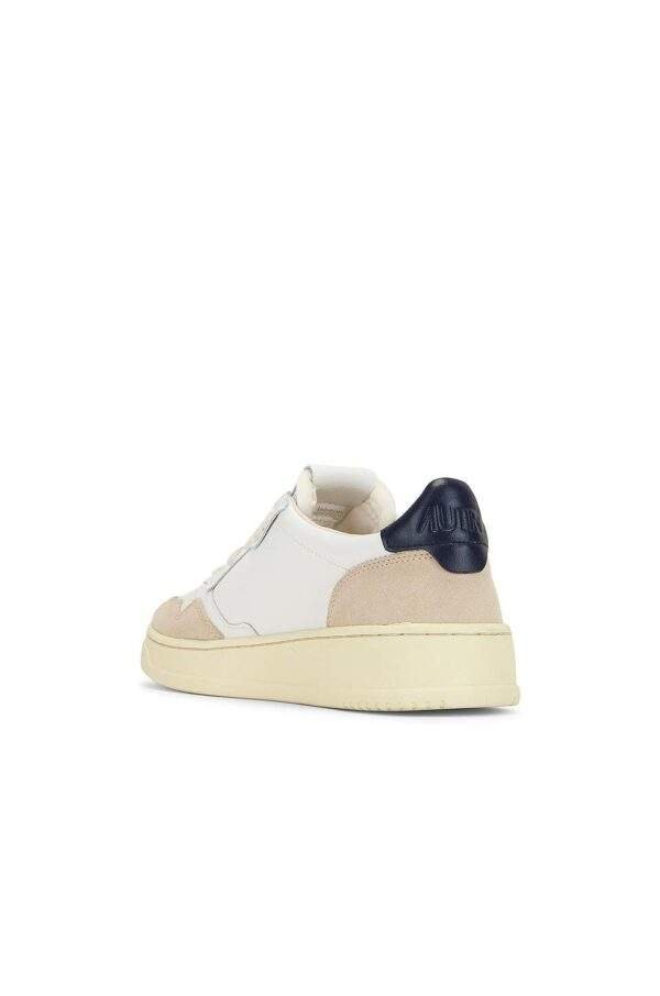נעלי Autry Medalist Low Leather Suede Sneaker Gray Black