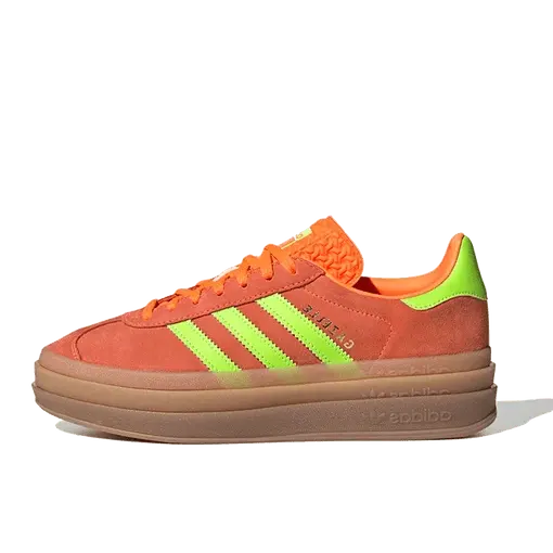 נעלי אדידס גאזל | Adidas Gazelle Bold Solar Orange Solar Green