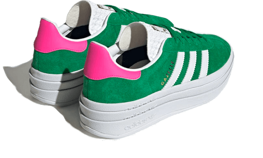 נעלי אדידס גאזל | Adidas Gazelle Bold Green Lucid Pink