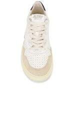 נעלי Autry Medalist Low Leather Suede Sneaker Gray Black