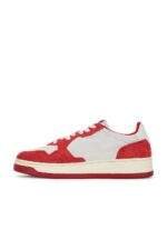 נעלי Autry Medalist Low Sneaker Suede Upper Red