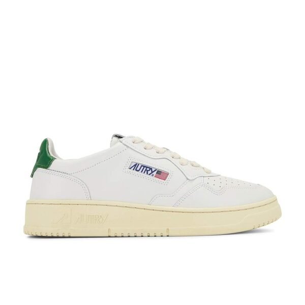 נעלי Autry Medalist Low Sneaker White & Green