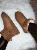 נעלי האג | מגפי האג Ugg Classic Mini Platform Chestnut