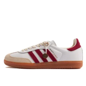 נעלי אדידס סמבה | Adidas Samba OG Sporty & Rich White Core Burgundy
