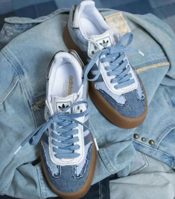 אדידס סמבה פלטפורמה | Adidas Samba OG - Denim