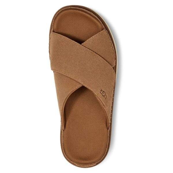 סנדלי האג | כפכפי האג Ugg Goldenstar Cross Sandals Chestnut