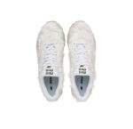 נעלי ניו באלאנס | New Balance 574 x Miu Miu - Suede White Jeans Sneakers