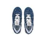 נעלי ניו באלאנס | New Balance 574 x Miu Miu - Suede Blue Jeans Sneakers