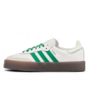 אדידס סמבה פלטפורמה | Adidas Sambae Cloud White Green