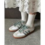 נעלי אדידס סמבה | Adidas Samba Og White Silver Green