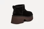 נעלי האג | מגפי האג פלטפורמה עקב UGG Women's Classic Ultra Mini New Heights Black