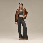 נעלי האג | מגפי האג פלטפורמה עקב UGG Women's Classic Ultra Mini New Heights Chestnut