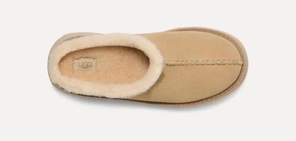 נעלי האג | מגפי האג פלטפורמה עקב UGG Women's New Heights Cozy Clog Mustard Seed