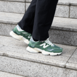 נעלי ניו באלאנס | New Balance 9060 Green Suede