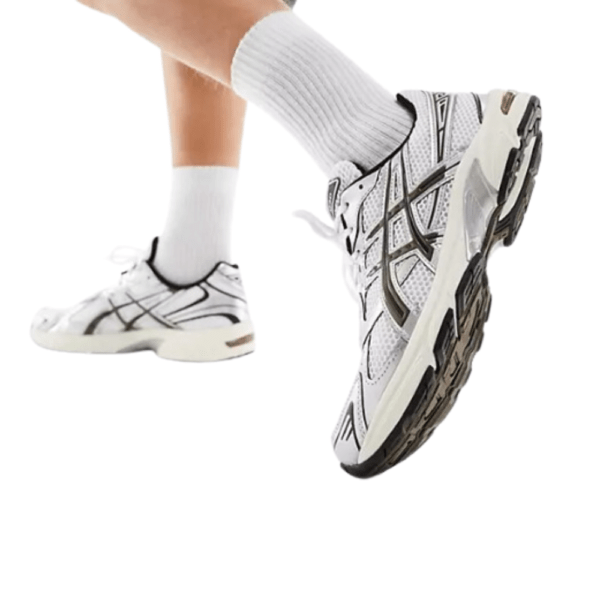 נעלי אסיקס | Asics Gel 1130 Trainers In White Clay Canyon