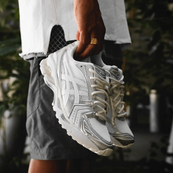 נעלי אסיקס | Asics Gel Kayano 14 Silver White