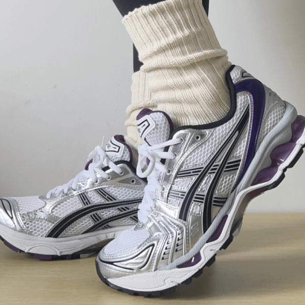 נעלי אסיקס | ASICS Gel-Kayano 14 White Dark Grape
